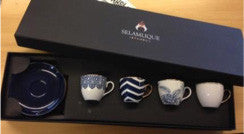 Set of 4 Mixed Cups (Navy)